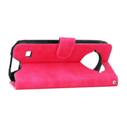 For DOOGEE S96 Pro Skin Feel Magnetic Buckle Calf Texture PU Phone Case(Rose Red)