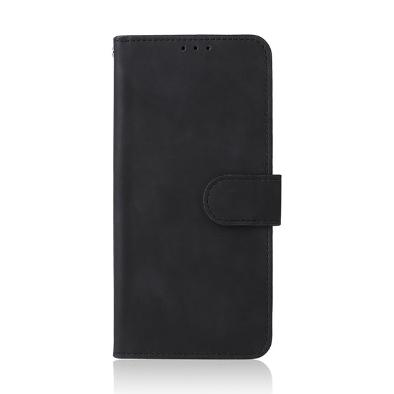 For Ulefone Armor X9 Skin Feel Magnetic Buckle Calf Texture PU Phone Case(Black)