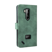 For Ulefone Armor X9 Skin Feel Magnetic Buckle Calf Texture PU Phone Case(Green)