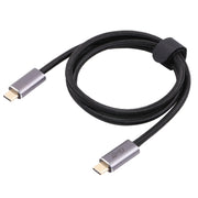 20Gbps USB 3.2 USB-C / Type-C Male to USB-C / Type-C Male Braided Data Cable, Cable Length:2m(Black)