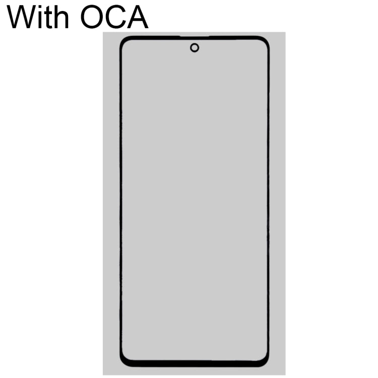 For Samsung Galaxy A71 Front Screen Outer Glass Lens with OCA Optically Clear Adhesive