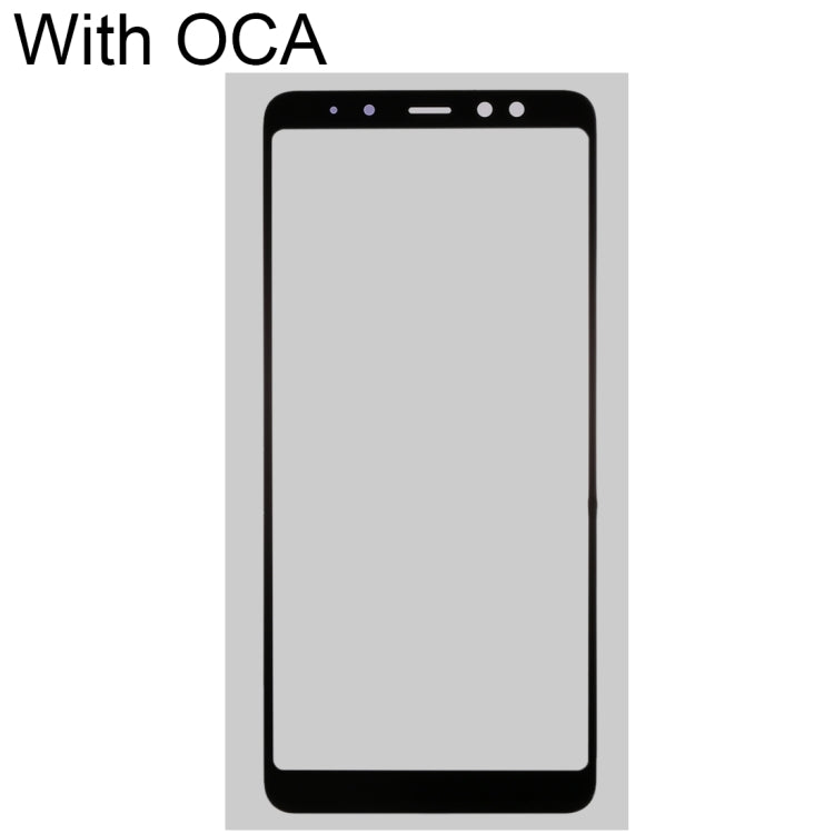 For Samsung Galaxy A8+ / A730 Front Screen Outer Glass Lens with OCA Optically Clear Adhesive
