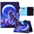 For Amazon Kindle Paperwhite 5 Sewing Pen Slot Leather Tablet Case(Night Wolf) - Amazon by PMC TechLife | Online Shopping South Africa | PMC TechLife