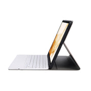 A800B Split Bluetooth Keyboard Leather Case with Holder & Pen Slot For Samsung Galaxy Tab S8+ X800(Rose Gold)