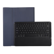 A800B Split Bluetooth Keyboard Leather Case with Holder & Pen Slot For Samsung Galaxy Tab S8+ X800(Blue)