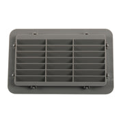 A6787 193x122mm Snap-on RV / Bus Oblique Louver Outlet Panel(Grey)