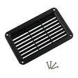 A6789 193x122mm RV / Bus Oblique Louver Outlet Panel with Screws(Black) - Air Conditioning System by PMC TechLife | Online Shopping South Africa | PMC TechLife | Buy Now Pay Later Mobicred