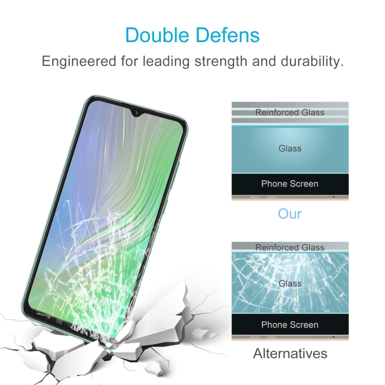 10 PCS 0.26mm 9H 2.5D Tempered Glass Film For Blackview A55 Pro