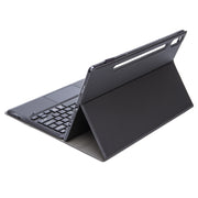 AM17-A TPU Detachable Bluetooth Keyboard Leather Case with Bracket & Touchpad For Lenovo Xiaoxin Pad Pro 12.6 inch TB-Q706F(Black)