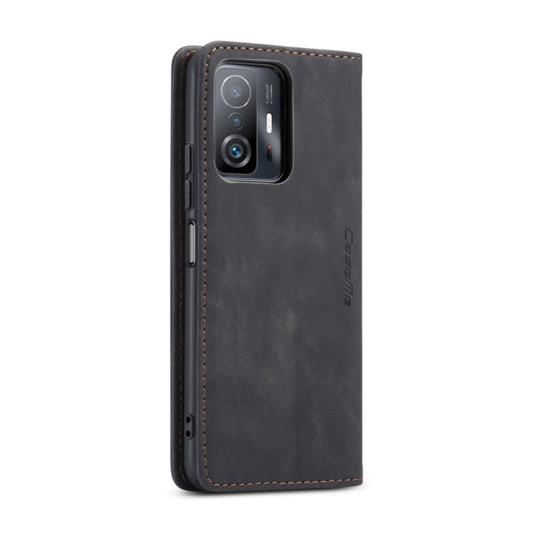 For Xiaomi Mi 11T / 11T Pro CaseMe 013 Multifunctional Leather Phone Case(Black)