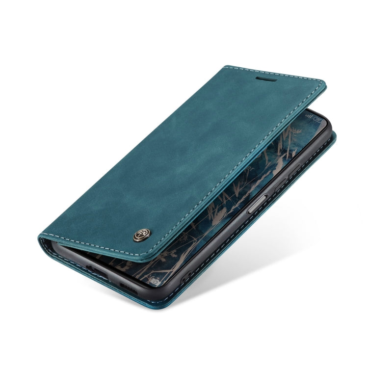 For Xiaomi Mi 11T / 11T Pro CaseMe 013 Multifunctional Leather Phone Case(Blue)