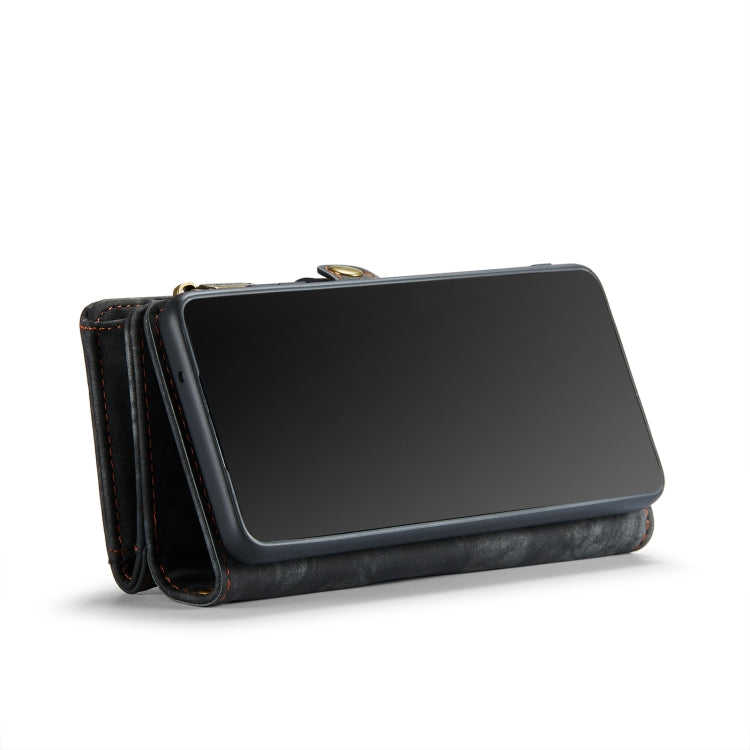 For Samsung Galaxy A13 5G CaseMe-008 Detachable Multifunctional Horizontal Flip Leather Case(Black)