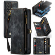For Samsung Galaxy A53 5G CaseMe-008 Detachable Multifunctional Horizontal Flip Leather Case(Black) - free shipping - PMC Jewellery - Order now!