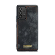 For Samsung Galaxy A53 5G CaseMe-008 Detachable Multifunctional Horizontal Flip Leather Case(Black)