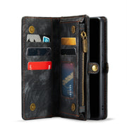 For Samsung Galaxy A53 5G CaseMe-008 Detachable Multifunctional Horizontal Flip Leather Case(Black)
