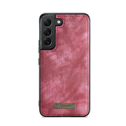 For Samsung Galaxy S22+ 5G CaseMe-008 Detachable Multifunctional Horizontal Flip Leather Case(Red)
