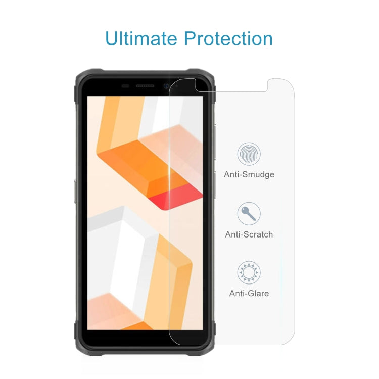 10 PCS 0.26mm 9H 2.5D Tempered Glass Film For Ulefone Armor X10