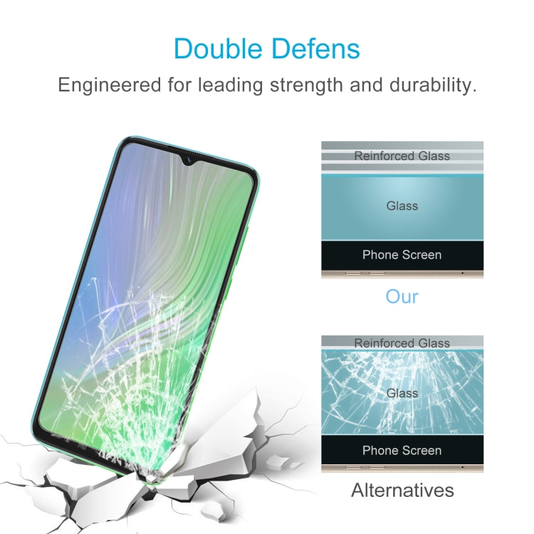 10 PCS 0.26mm 9H 2.5D Tempered Glass Film For Blackview A55