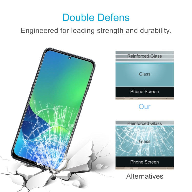 50 PCS 0.26mm 9H 2.5D Tempered Glass Film For Ulefone Note 13P
