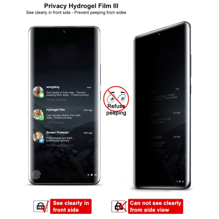 For Xiaomi 12 Pro imak Curved Full Screen Privacy Hydraulic Film III