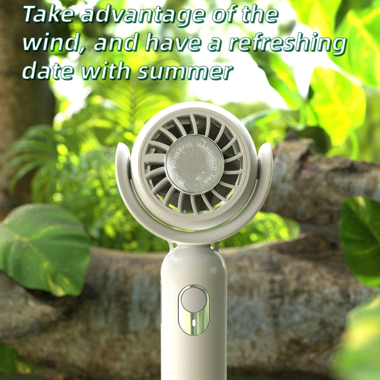 F10 USB Hanging Neck Electric Fan(White)
