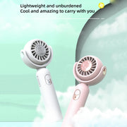 F10 USB Hanging Neck Electric Fan(White)
