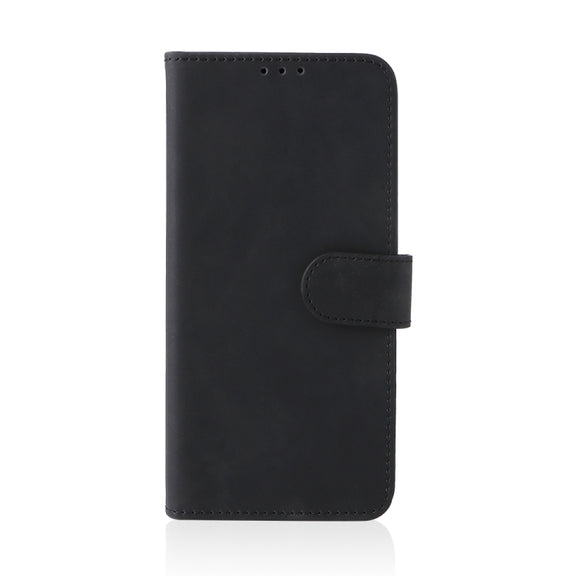 For Blackview A55 Skin Feel Magnetic Buckle Leather Phone Case(Black)