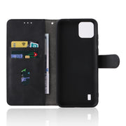 For Blackview A55 Skin Feel Magnetic Buckle Leather Phone Case(Black)