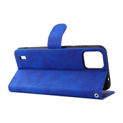 For Blackview A55 Skin Feel Magnetic Buckle Leather Phone Case(Blue)