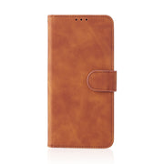 For Blackview A55 Skin Feel Magnetic Buckle Leather Phone Case(Brown)