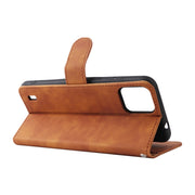 For Blackview A55 Skin Feel Magnetic Buckle Leather Phone Case(Brown)