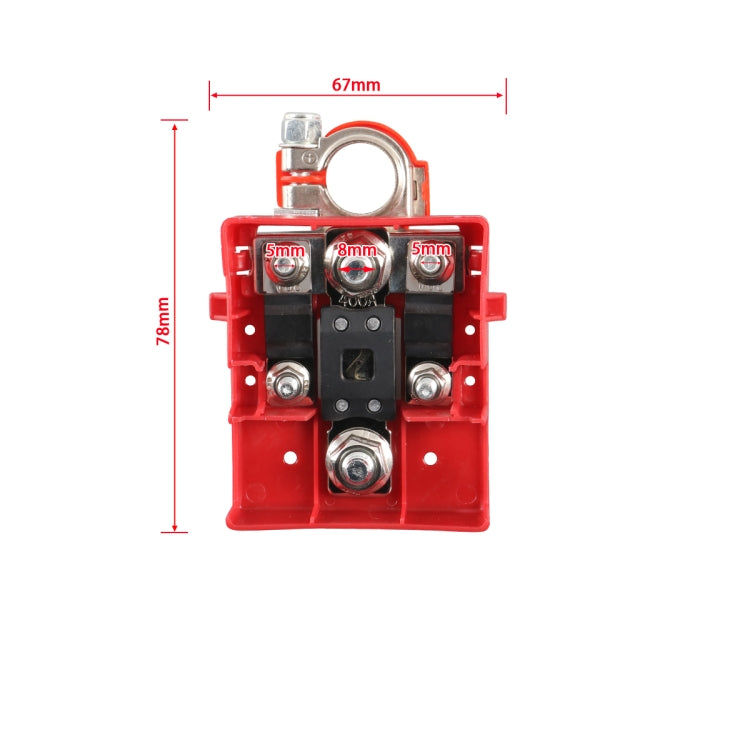 A6213 32V / 400A Car Modified Battery Clip with Cover