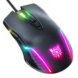 ONIKUMA CW905 RGB Lighting Wired Mouse(Black) - Wired Mice by ONIKUMA | Online Shopping South Africa | PMC TechLife | Buy Now Pay Later Mobicred