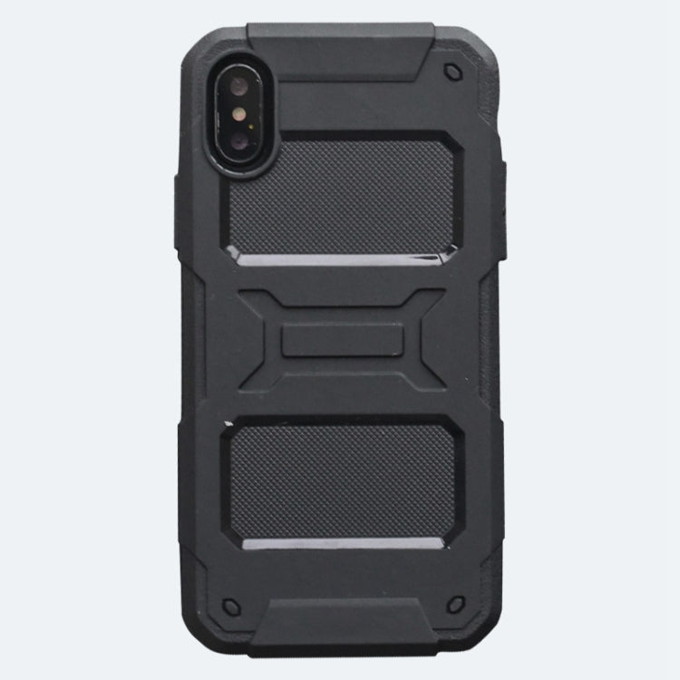 For iPhone X / XS FATBEAR Armor Shockproof Cooling Case(Black)