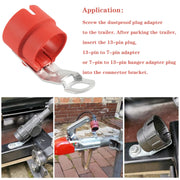 A6950-02 Trailer Plug Holder Connector Retainer(Red)