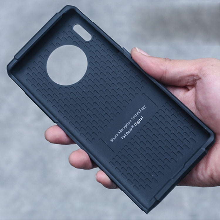 For Huawei Mate 30E Pro FATBEAR Armor Shockproof Cooling Phone Case(Black)