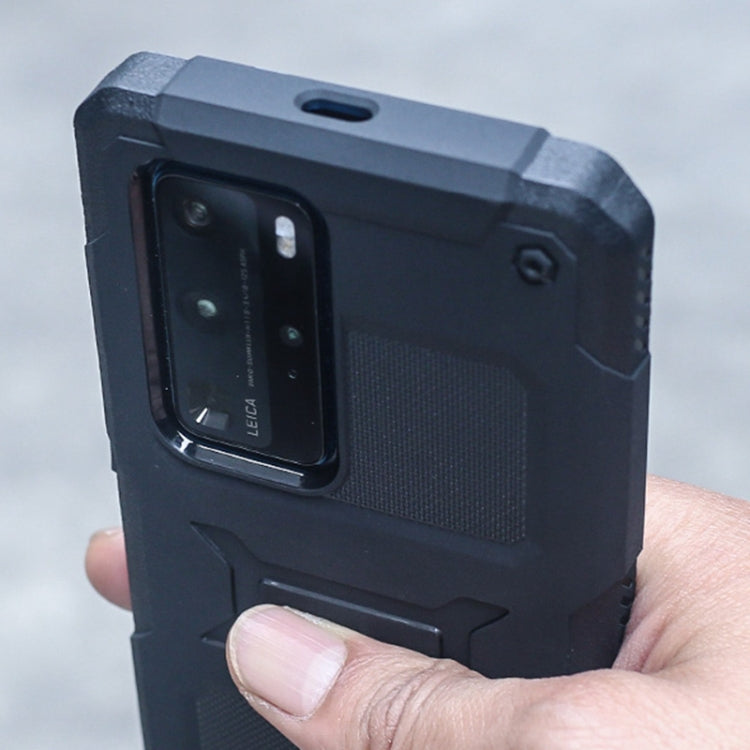 For Huawei P40 Pro / P40 Pro+ FATBEAR Armor Shockproof Cooling Phone Case(Black)