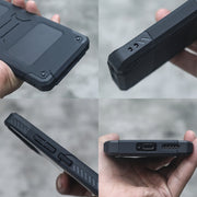 For Huawei P50 FATBEAR Armor Shockproof Cooling Phone Case(Black)