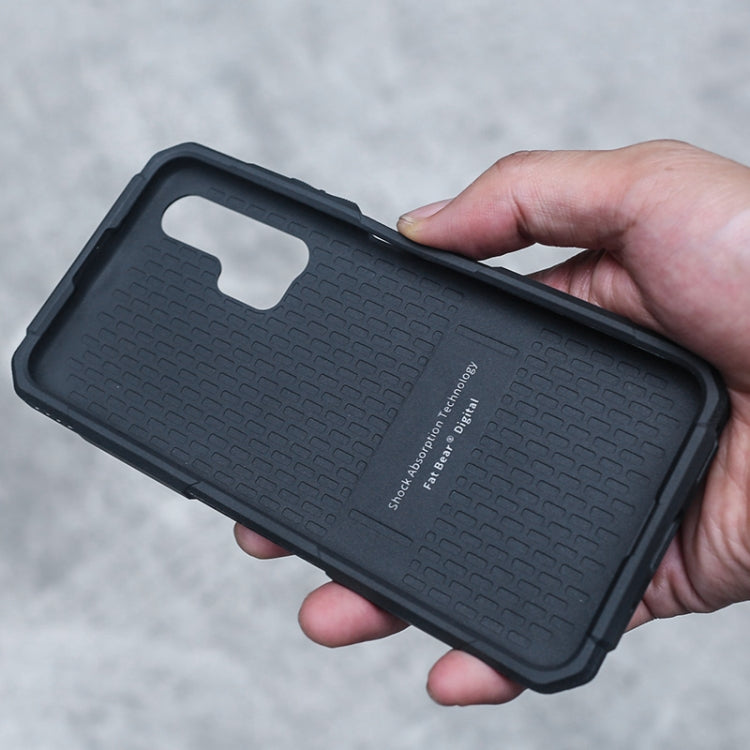For Honor 20 Pro FATBEAR Armor Shockproof Cooling Phone Case(Black)