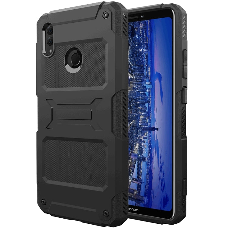 For Honor Note 10 FATBEAR Armor Shockproof Cooling Phone Case(Black)