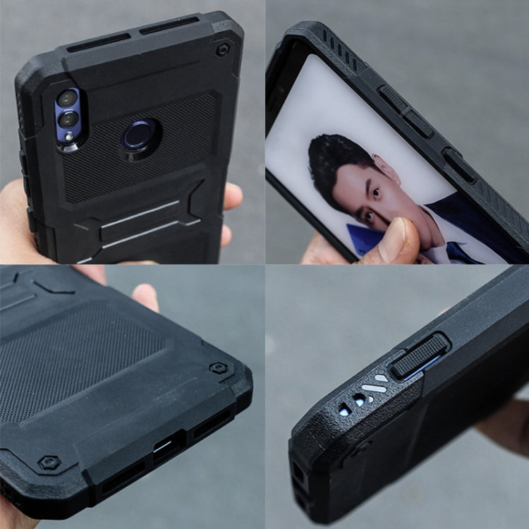 For Honor Note 10 FATBEAR Armor Shockproof Cooling Phone Case(Black)