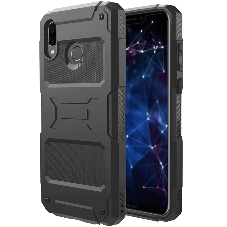 For Honor Play FATBEAR Armor Shockproof Cooling Phone Case(Black)