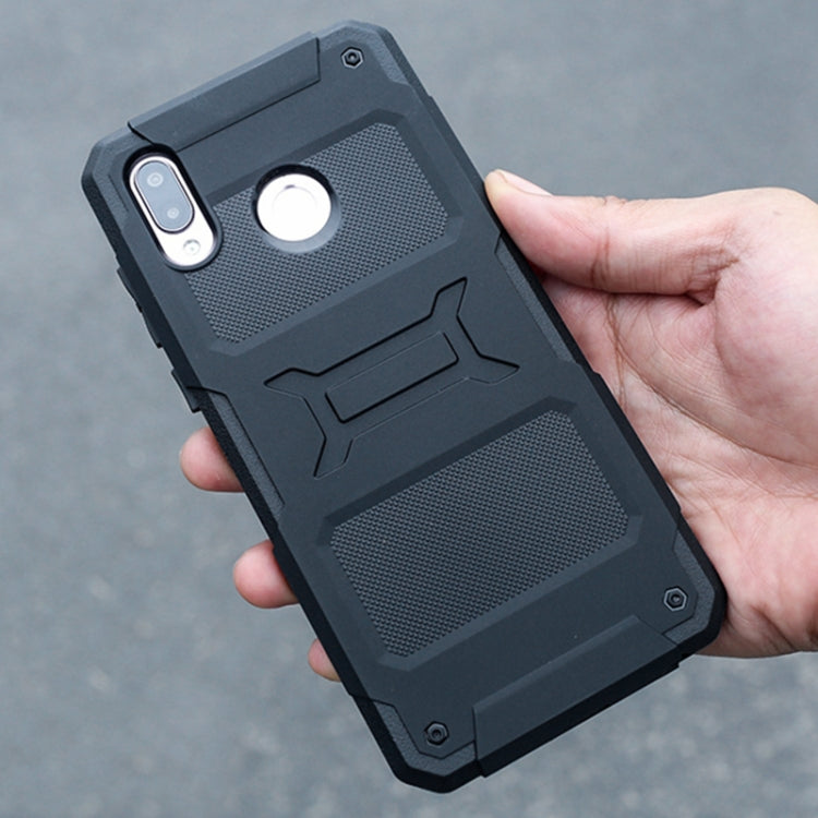 For Honor Play FATBEAR Armor Shockproof Cooling Phone Case(Black)