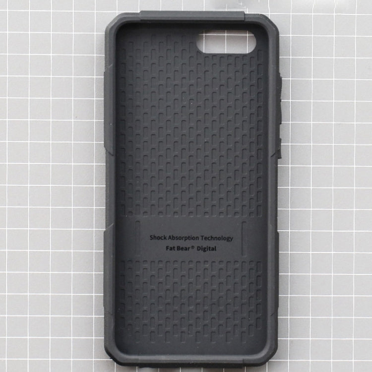 For Honor V10 FATBEAR Armor Shockproof Cooling Phone Case(Black)