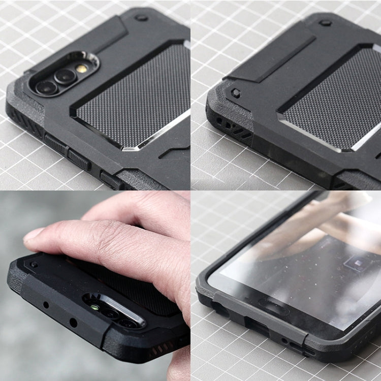 For Honor V10 FATBEAR Armor Shockproof Cooling Phone Case(Black)