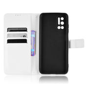 For DOOGEE N40 Pro Diamond Texture Leather Phone Case(White)