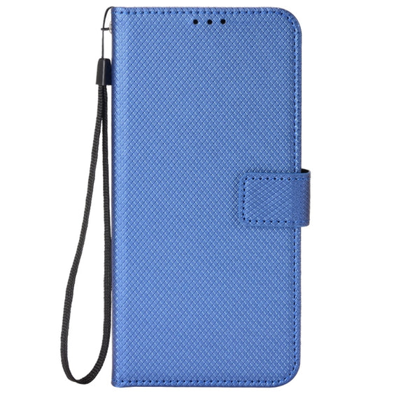 For DOOGEE N40 Pro Diamond Texture Leather Phone Case(Blue)