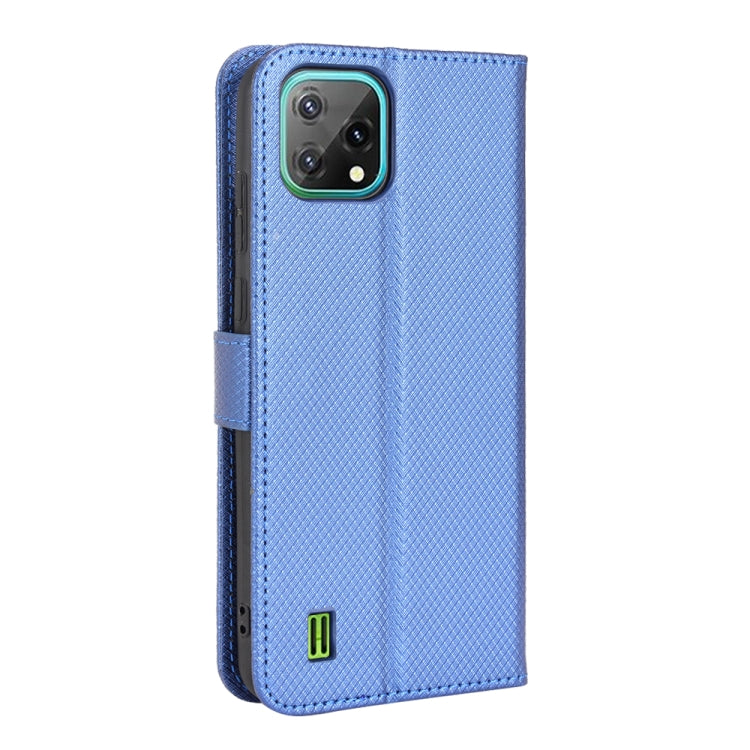For Blackview A55 Diamond Texture Leather Phone Case(Blue)