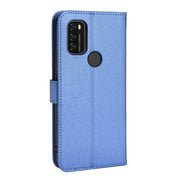 For Blackview A70 2021 Diamond Texture Leather Phone Case(Blue)