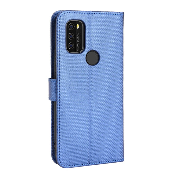 For Blackview A70 2021 Diamond Texture Leather Phone Case(Blue)